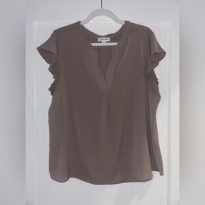 !!SOLD!! Calvin Klein Women's Elegant Beige Blouse